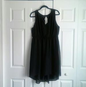 Black High Low Dress